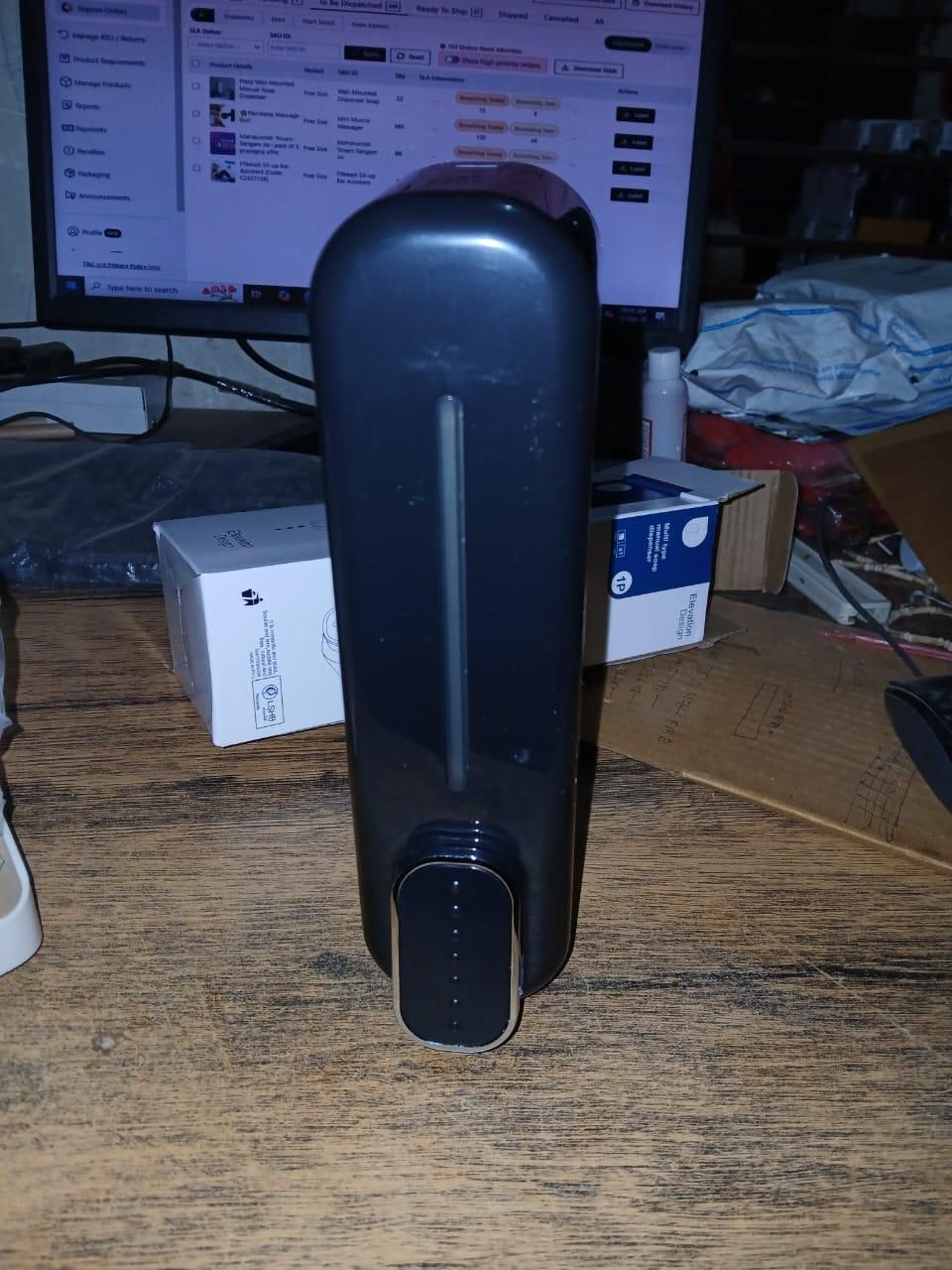 modern touch soap dispenser